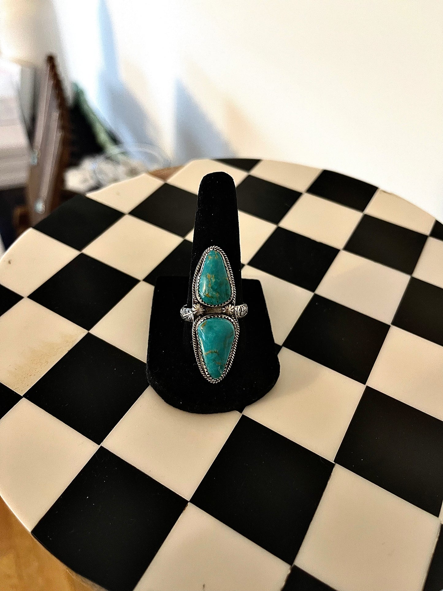Tyrone Turquoise Ring