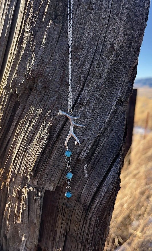 Elk Antler Necklace