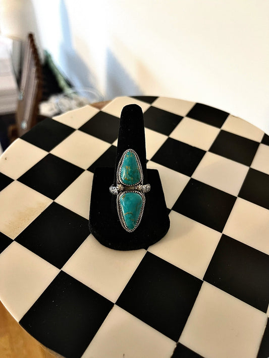 Tyrone Turquoise Ring