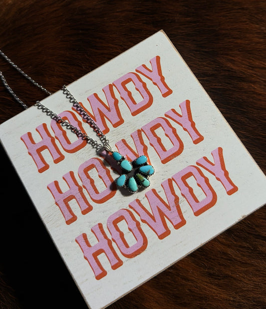 Lone Mountain Turquoise Necklace