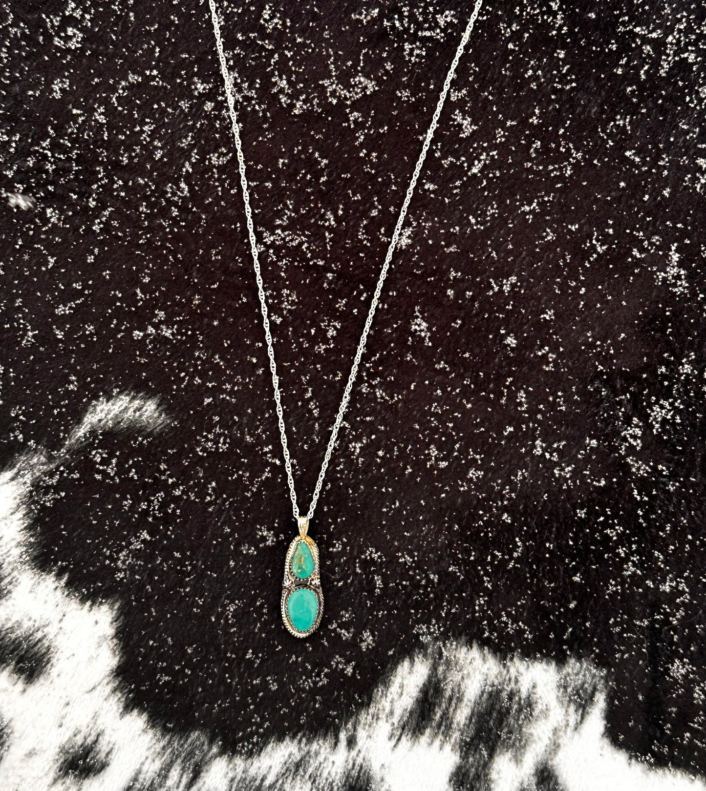 Double Turquoise Necklace